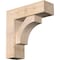 Ekena Millwork Westlake Block Smooth Bracket w/ Offset Brace, Douglas Fir, 7 1/2"W x 24"D x 24"H BKT0806X24X24WTL05SDF - alternate 1